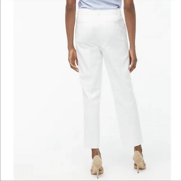 J. Crew Linen-cotton Holland pant in white 2P - Picture 3 of 7